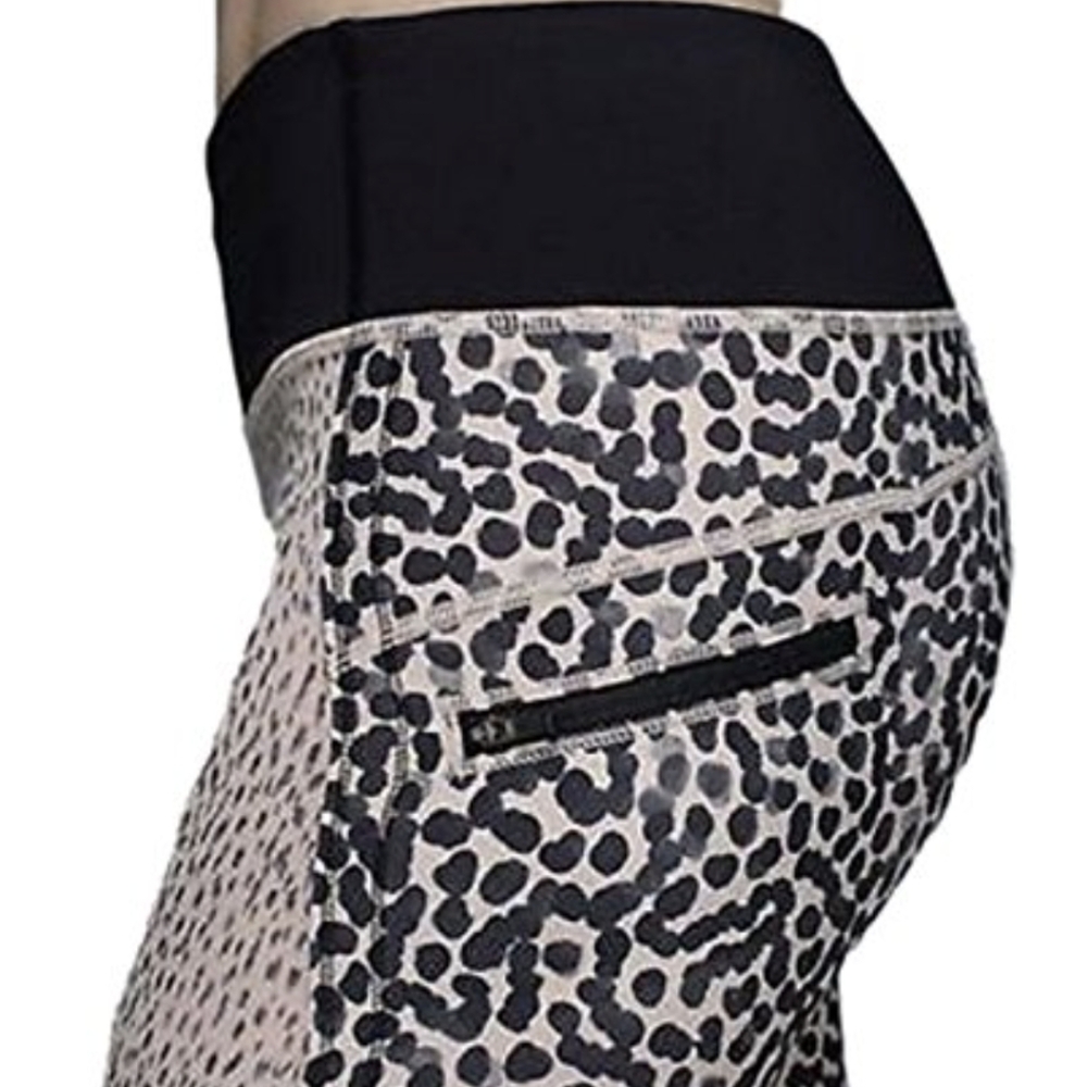 Lululemon Run: Top Speed Crop ace spotted grain